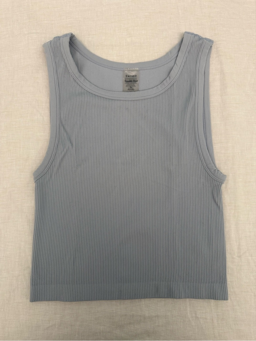 Sunday Best SINCHSEAMLESS™ RIB CREW TANK